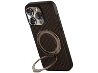 Capa Uniq Keva Air Magclick Charging GripFit para iPhone 16 Pro - Marrom Capa Uniq Keva Air Magclick Charging GripFit para iPhone 16 Pro - Marrom