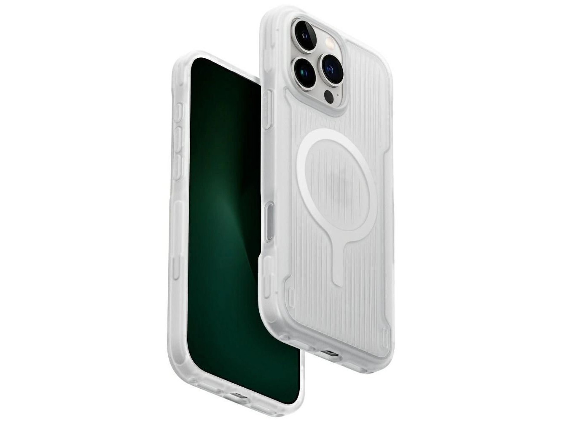 Uniq Combat Active Magclick Charging Case for iPhone 16 Pro Max - White