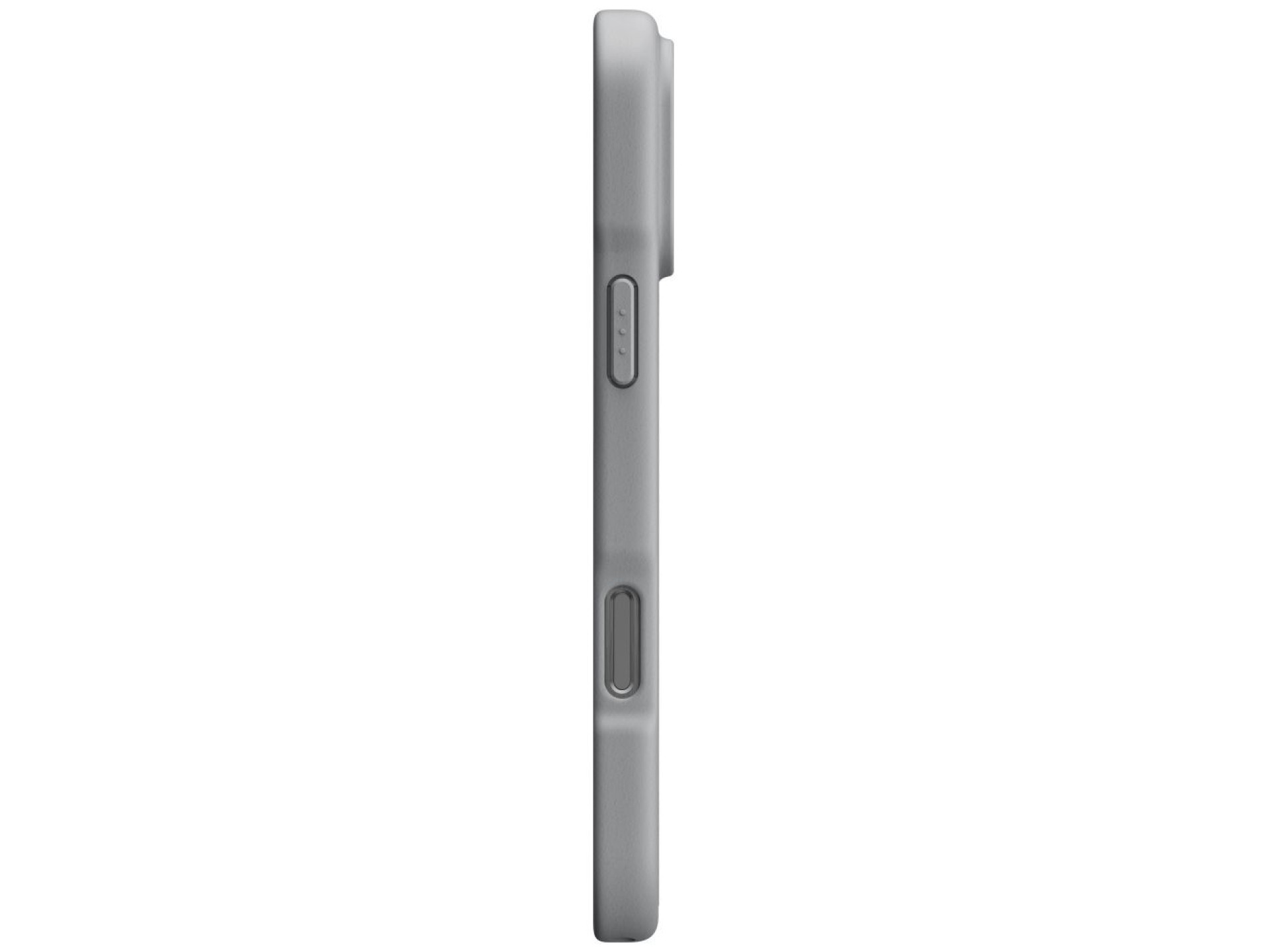 Capa de carregamento Uniq Combat Active Magclick para iPhone 16 Pro - Cinza