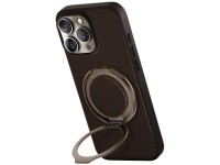 Capa Uniq Keva Air Magclick Charging GripFit para iPhone 16 Pro Max - Marrom Capa Uniq Keva Air Magclick Charging GripFit para iPhone 16 Pro Max - Marrom