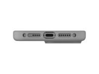 Capa de carregamento Uniq Combat Active Magclick para iPhone 16 Pro - Cinza Capa de carregamento Uniq Combat Active Magclick para iPhone 16 Pro - Cinza
