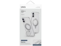 Capa Uniq Swivix com suporte giratório 360° para iPhone 16 Plus - Transparente Capa Uniq Swivix com suporte giratório 360° para iPhone 16 Plus - Transparente