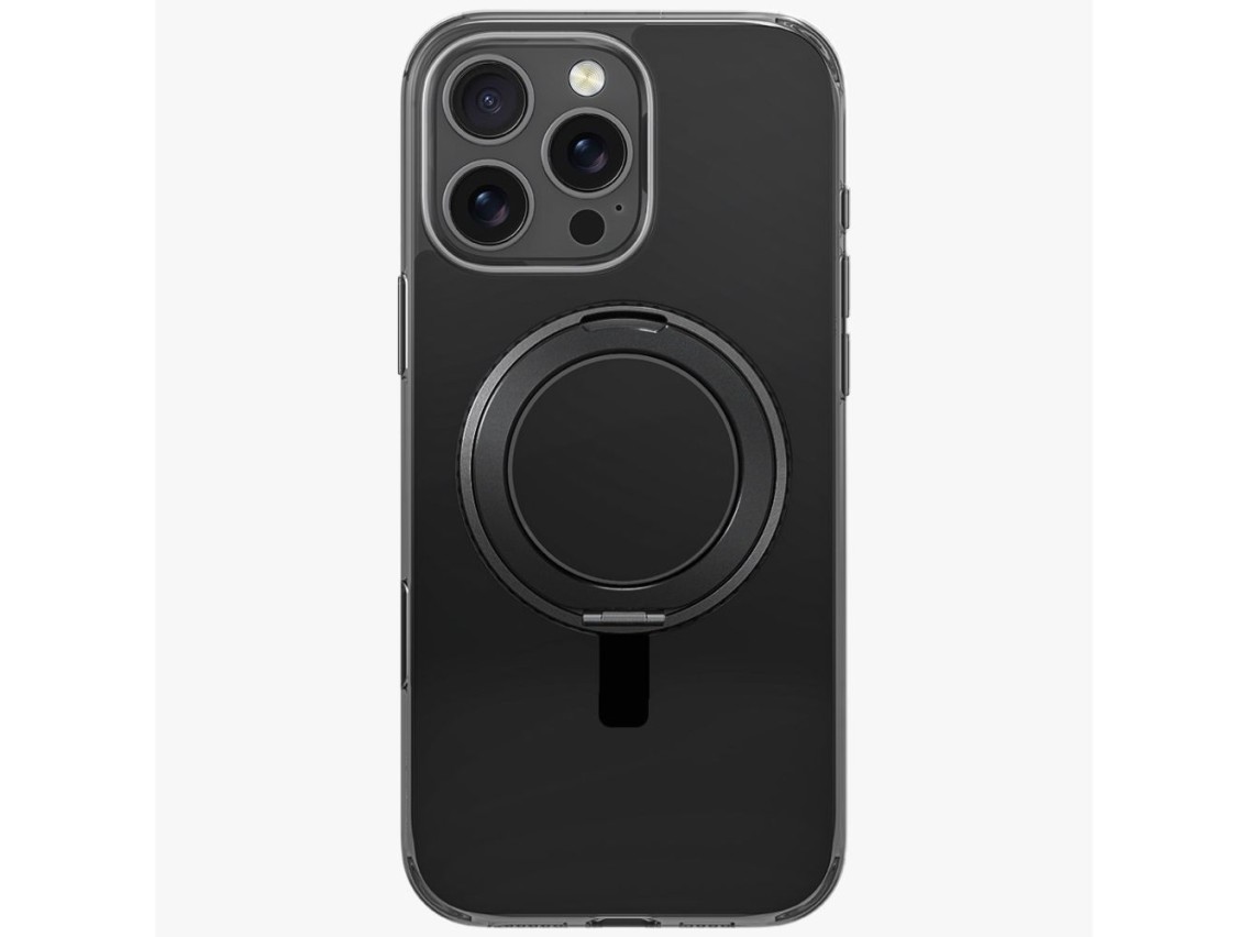 Capa Uniq Swivix com suporte giratório 360° para iPhone 16 Pro - Preta