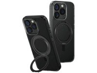 Capa Uniq Swivix com suporte giratório 360° para iPhone 16 Pro - Preta Capa Uniq Swivix com suporte giratório 360° para iPhone 16 Pro - Preta