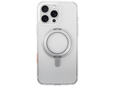 Uniq Swivix 360 Rotating Kickstand Case for iPhone 16 Pro - Transparent