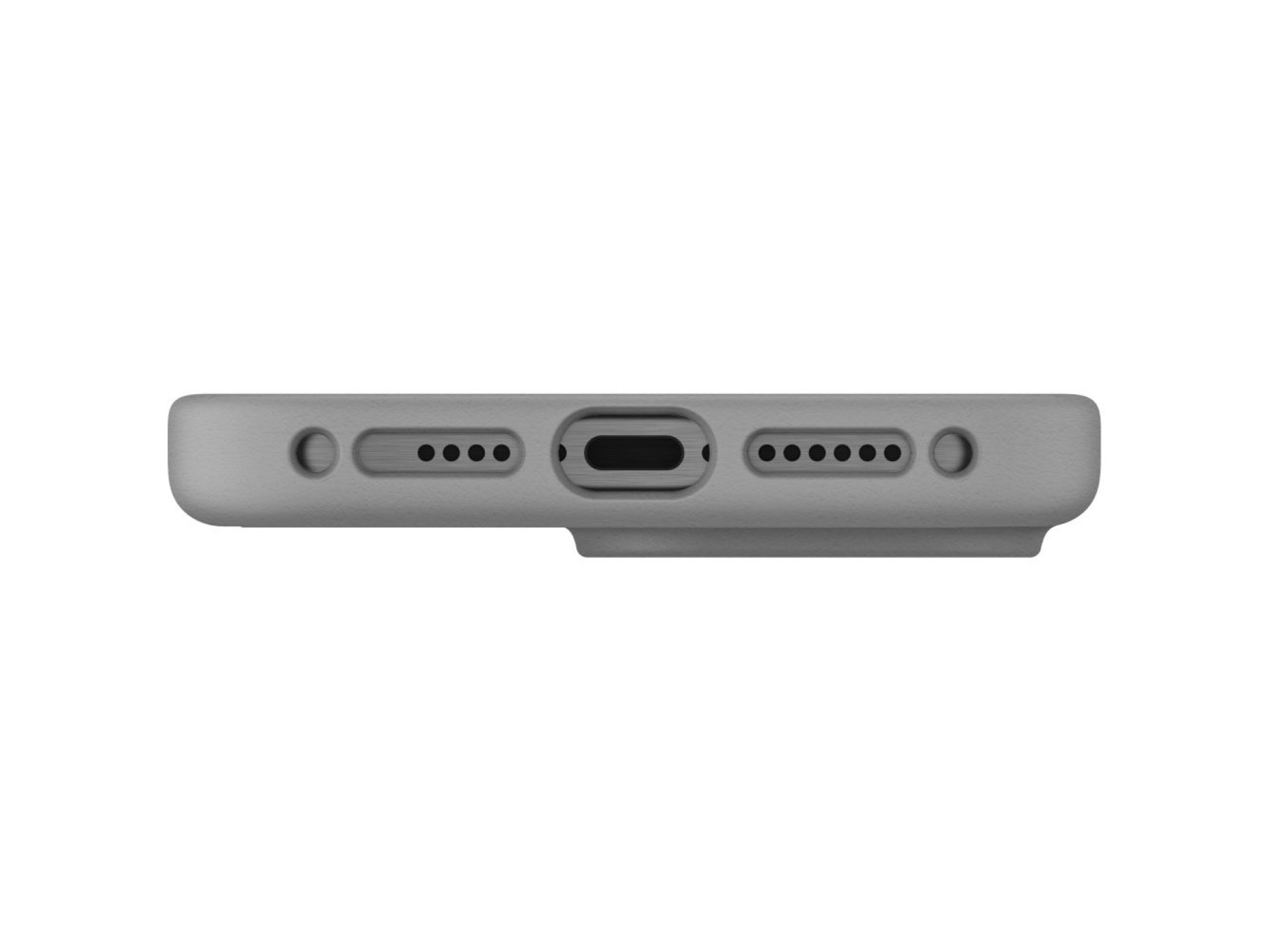 Capa de carregamento Uniq Combat Active Magclick para iPhone 16 Pro Max - Cinza