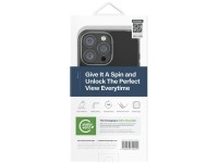 Capa Uniq Swivix com suporte giratório 360° para iPhone 16 Pro Max - Preta Capa Uniq Swivix com suporte giratório 360° para iPhone 16 Pro Max - Preta