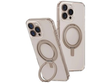 Uniq Swivix 360 Rotating Kickstand Case for iPhone 16 Pro Max - Gold Uniq Swivix 360 Rotating Kickstand Case for iPhone 16 Pro Max - Gold