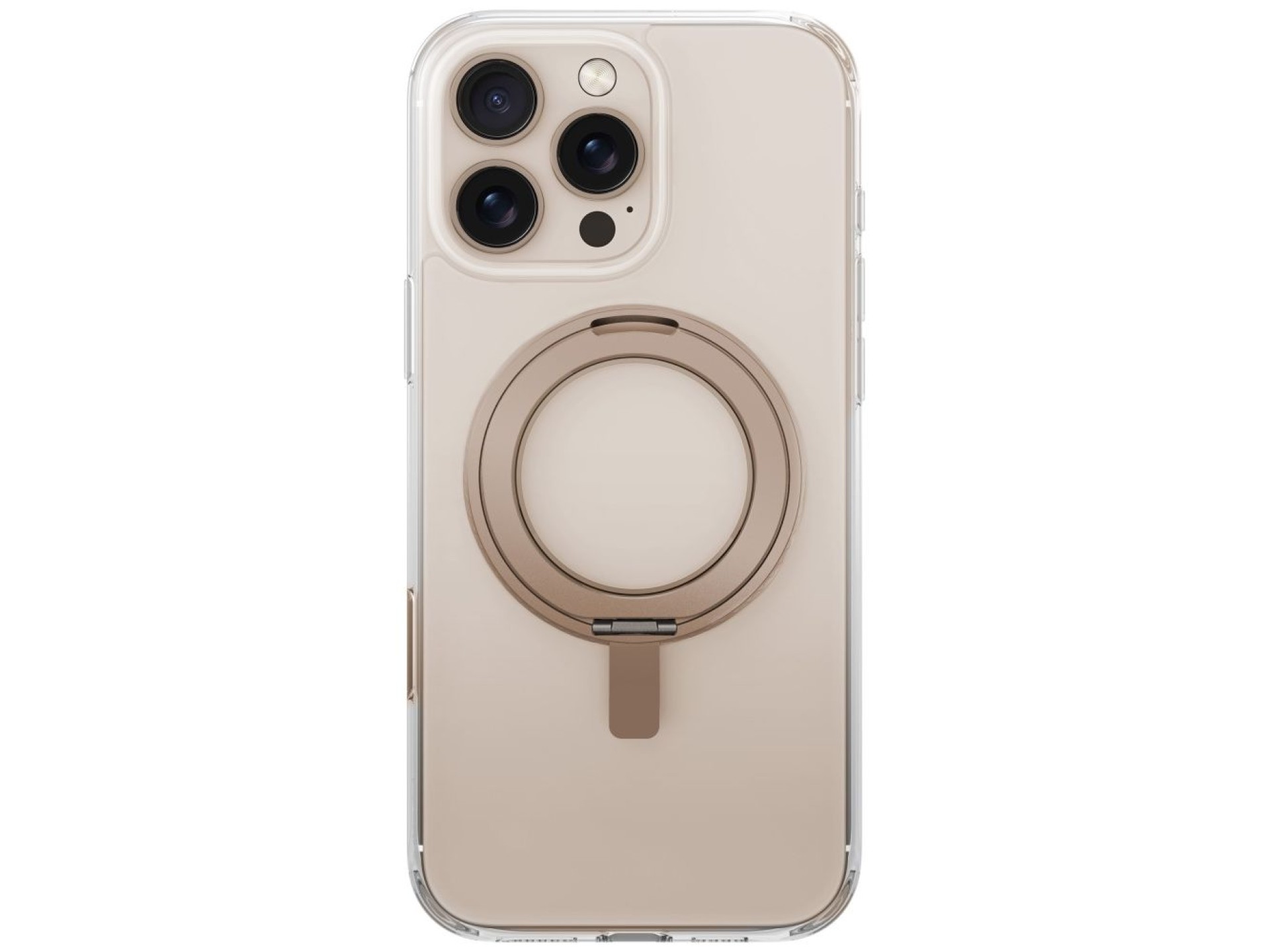 Uniq Swivix 360 Rotating Kickstand Case for iPhone 16 - Gold