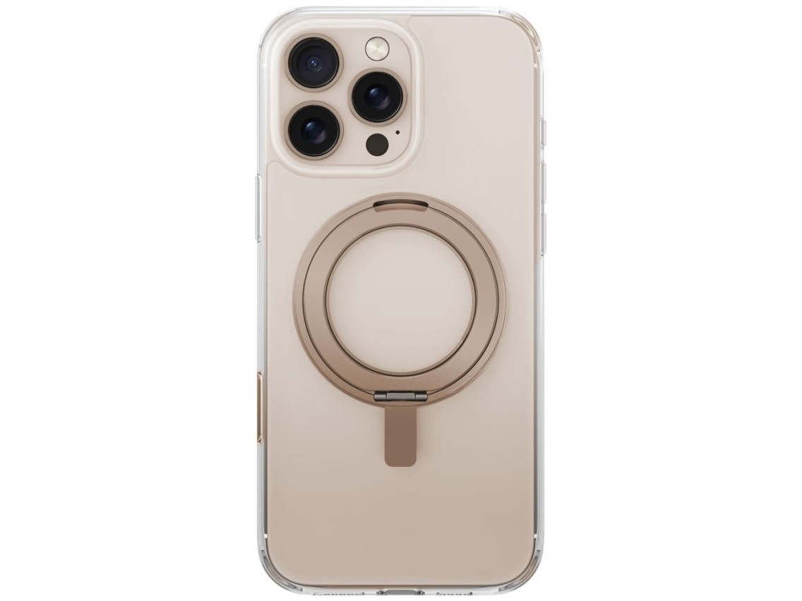 Uniq Swivix 360 Rotating Kickstand Case for iPhone 16 - Gold