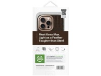 Capa Uniq Keva Max Magclick com suporte para carregamento e câmera para iPhone 16 Pro - Marrom Capa Uniq Keva Max Magclick com suporte para carregamento e câmera para iPhone 16 Pro - Marrom