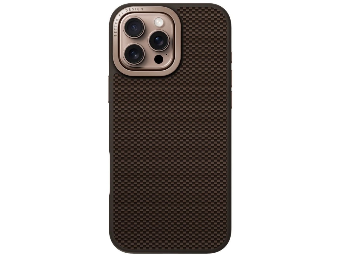 Uniq Keva Max Magclick Charging Camera Stand Case for iPhone 16 Pro Max - Brown