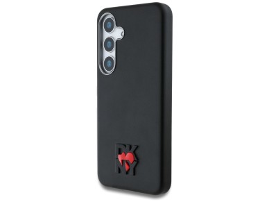 DKNY Leather Heart of NY Case for Samsung Galaxy S25 - Black DKNY Leather Heart of NY Case for Samsung Galaxy S25 - Black