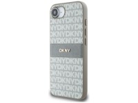 Funda para iPhone 16e de DKNY con estampado de textura repetida y rayas tonales - Beige Funda para iPhone 16e de DKNY con estampado de textura repetida y rayas tonales - Beige