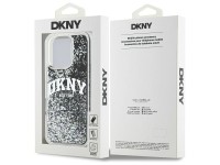 DKNY DKHCP16LLBNAEK iPhone 16 Pro 6.3" black/black hardcase Liquid Glitter Arch Logo DKNY DKHCP16LLBNAEK iPhone 16 Pro 6.3" black/black hardcase Liquid Glitter Arch Logo
