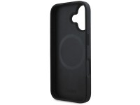 DKNY Plain Silver Logo MagSafe iPhone 16 Case - Black DKNY Plain Silver Logo MagSafe iPhone 16 Case - Black
