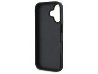 Capa para iPhone 16 DKNY com textura e listras tonais - Preta Capa para iPhone 16 DKNY com textura e listras tonais - Preta