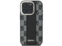 Funda DKNY MagSafe con estampado a cuadros para iPhone 16 Pro - Negra Funda DKNY MagSafe con estampado a cuadros para iPhone 16 Pro - Negra