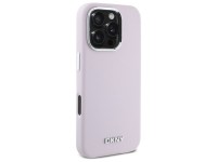 DKNY Liquid Silicone Small Metal Logo MagSafe iPhone 16 Pro Case - Pink DKNY Liquid Silicone Small Metal Logo MagSafe iPhone 16 Pro Case - Pink
