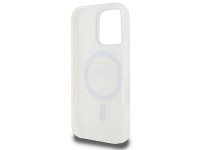 Funda DKNY MagSafe para iPhone 16 Pro con estampado de textura repetida y rayas - Rosa Funda DKNY MagSafe para iPhone 16 Pro con estampado de textura repetida y rayas - Rosa