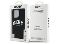 DKNY Silicone White Printed Logo MagSafe Case for iPhone 16 Pro Max - Black DKNY Silicone White Printed Logo MagSafe Case for iPhone 16 Pro Max - Black