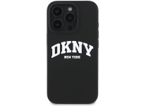 DKNY Silicone White Printed Logo MagSafe Case for iPhone 16 Pro Max - Black DKNY Silicone White Printed Logo MagSafe Case for iPhone 16 Pro Max - Black
