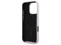 DKNY Liquid Silicone Small Metal Logo MagSafe iPhone 16 Pro Case - Pink DKNY Liquid Silicone Small Metal Logo MagSafe iPhone 16 Pro Case - Pink