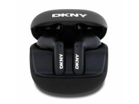 Fones de ouvido DKNY TWS BT com acabamento acetinado - Preto