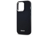 Funda DKNY con logo liso y MagSafe para iPhone 14 Pro - Negra Funda DKNY con logo liso y MagSafe para iPhone 14 Pro - Negra