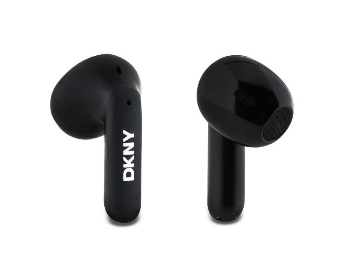 Auriculares DKNY TWS BT con acabado satinado - Negro