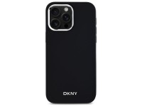 Capa DKNY Plain Logo MagSafe para iPhone 14 Pro Max - Preta