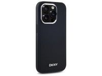 Funda DKNY con logo liso y MagSafe para iPhone 14 Pro - Negra Funda DKNY con logo liso y MagSafe para iPhone 14 Pro - Negra