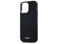 Capa DKNY Plain Logo MagSafe para iPhone 14 Pro Max - Preta