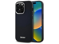 Funda DKNY con logo liso y MagSafe para iPhone 14 Pro - Negra Funda DKNY con logo liso y MagSafe para iPhone 14 Pro - Negra
