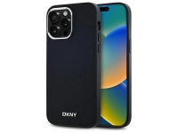 DKNY Plain Logo MagSafe iPhone 14 Pro Max Case - Black