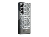 Capa DKNY com estampa repetida e listras na parte inferior para Samsung Galaxy Z Fold 6 - Marrom Capa DKNY com estampa repetida e listras na parte inferior para Samsung Galaxy Z Fold 6 - Marrom