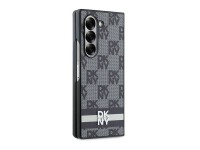 Funda DKNY con estampado de cuadros y rayas para Samsung Galaxy Z Fold 6 - negra Funda DKNY con estampado de cuadros y rayas para Samsung Galaxy Z Fold 6 - negra