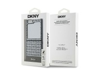 DKNY Repeat Pattern Bottom Stripe Case for Samsung Galaxy Z Flip 6 - Brown DKNY Repeat Pattern Bottom Stripe Case for Samsung Galaxy Z Flip 6 - Brown