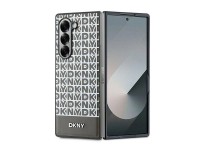 Capa DKNY com estampa repetida e listras na parte inferior para Samsung Galaxy Z Fold 6 - Marrom Capa DKNY com estampa repetida e listras na parte inferior para Samsung Galaxy Z Fold 6 - Marrom