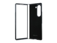 Funda DKNY con estampado de cuadros y rayas para Samsung Galaxy Z Fold 6 - negra Funda DKNY con estampado de cuadros y rayas para Samsung Galaxy Z Fold 6 - negra