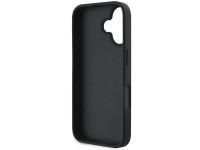 DKNY Checkered Pattern & Printed Stripes iPhone 16 Case - Black