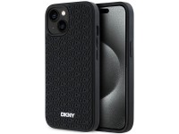 DKNY 3D Rubber Repeat Pattern case for iPhone 15 Plus - black DKNY 3D Rubber Repeat Pattern case for iPhone 15 Plus - black