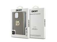 DKNY Wrist Strap Stock Logo case for iPhone 15 Pro Max - beige DKNY Wrist Strap Stock Logo case for iPhone 15 Pro Max - beige