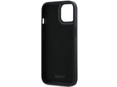 DKNY 3D Rubber Repeat Pattern case for iPhone 15 Plus - black DKNY 3D Rubber Repeat Pattern case for iPhone 15 Plus - black