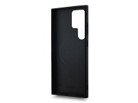 Capa DKNY em couro com estampa xadrez monocromática e MagSafe para Samsung Galaxy S24 Ultra - Preta Capa DKNY em couro com estampa xadrez monocromática e MagSafe para Samsung Galaxy S24 Ultra - Preta