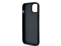 DKNY Leather Pattern Metal Logo MagSafe Case for iPhone 15/14/13 - Black DKNY Leather Pattern Metal Logo MagSafe Case for iPhone 15/14/13 - Black