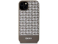 Funda DKNY de piel con estampado y logotipo metálico MagSafe para iPhone 15 / 14 / 13 - Marrón Funda DKNY de piel con estampado y logotipo metálico MagSafe para iPhone 15 / 14 / 13 - Marrón