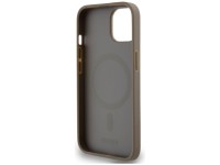 Funda DKNY de piel con estampado y logotipo metálico MagSafe para iPhone 15 / 14 / 13 - Marrón Funda DKNY de piel con estampado y logotipo metálico MagSafe para iPhone 15 / 14 / 13 - Marrón