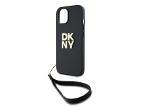 DKNY Wrist Strap Stock Logo case for iPhone 14 / 15 / 13 - black DKNY Wrist Strap Stock Logo case for iPhone 14 / 15 / 13 - black