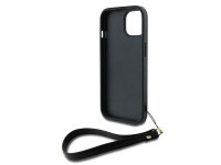 DKNY Wrist Strap Stock Logo case for iPhone 14 / 15 / 13 - black DKNY Wrist Strap Stock Logo case for iPhone 14 / 15 / 13 - black